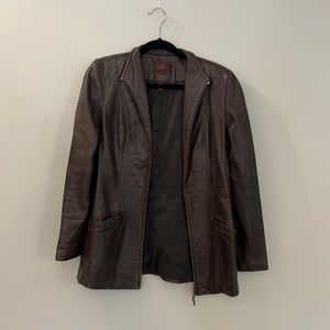 Danier Leather Jacket - Excellent Condition - Size S